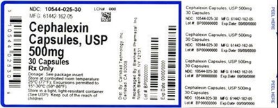 Principal Display Panel – Bottle Label (10544 025 30   61442 162 05)